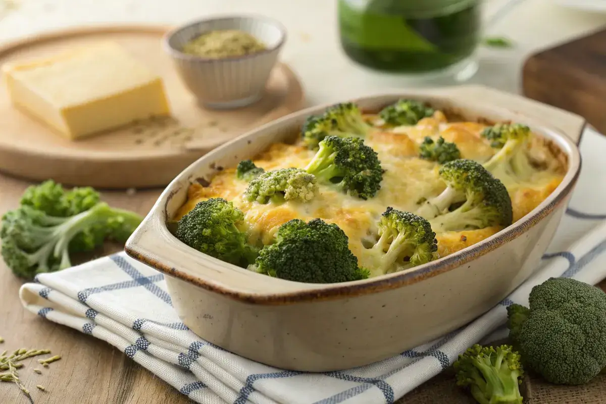 Can I substitute fresh broccoli for frozen in a casserole?