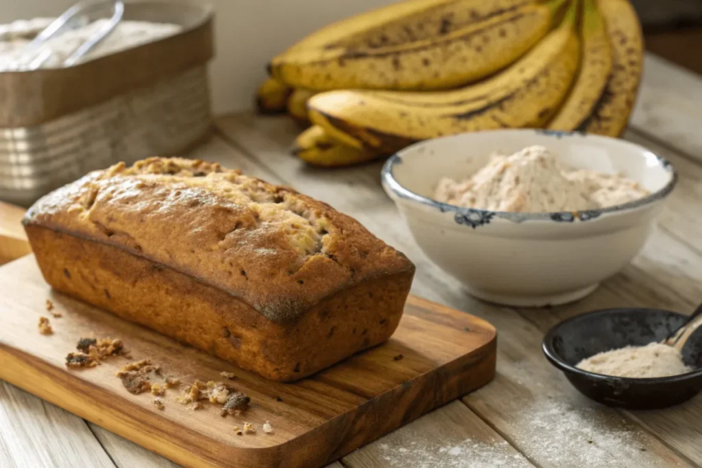 Why are older bananas better for banana bread?