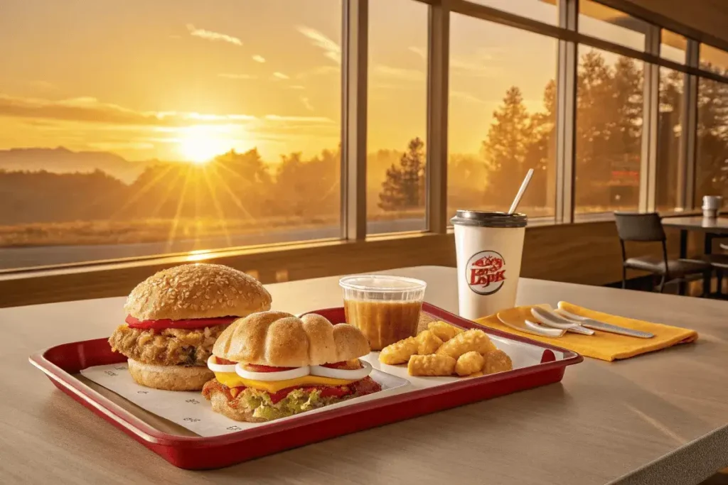 Burger King breakfast menu