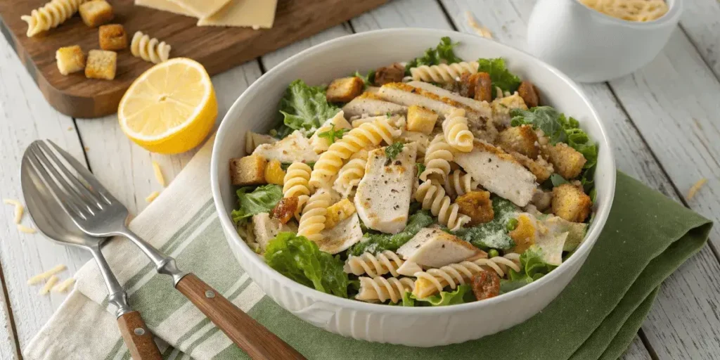caesar pasta salad