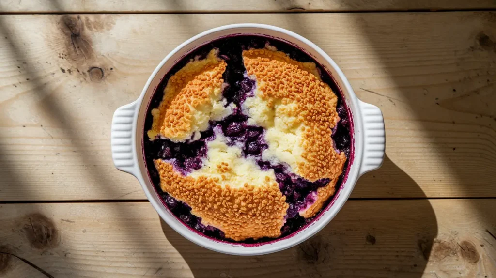 blueberry dump cake